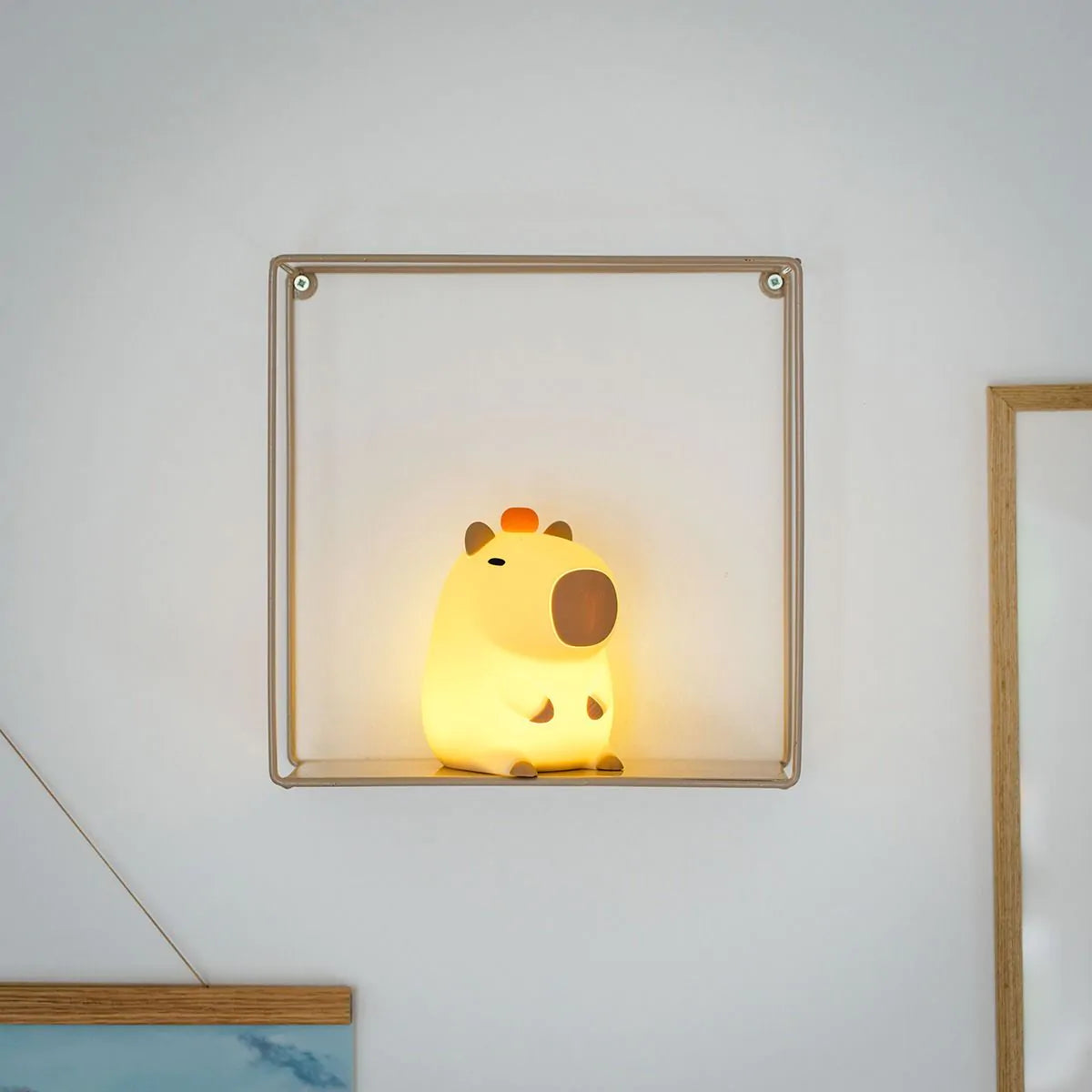 Capybara Squishy Night Light