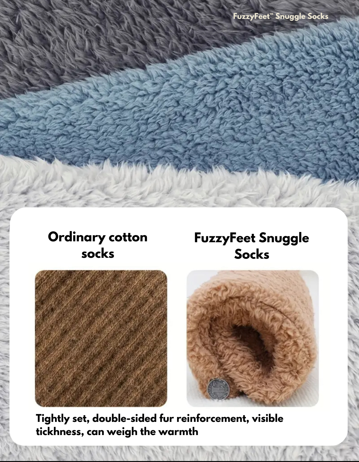 FuzzyFeet™ Snuggle Socks