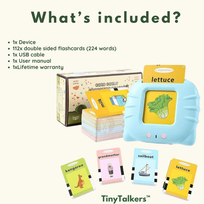 TinyTalkers™ - Audible Flashcards